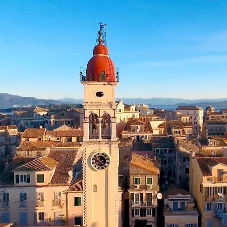 Spacious Maisonette - Roof Top View Of Corfu Port Mantouki Exteriör bild