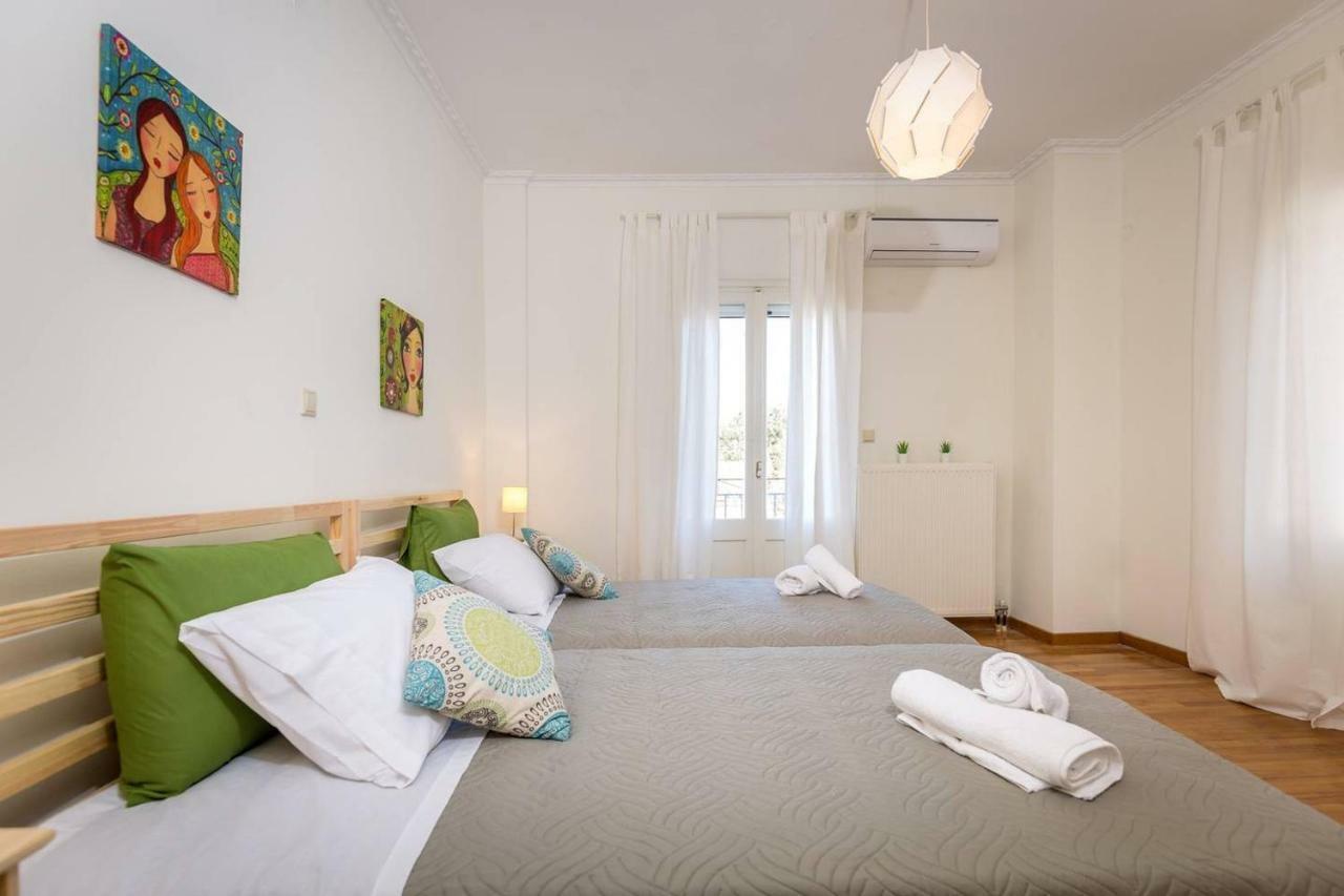 Spacious Maisonette - Roof Top View Of Corfu Port Mantouki Exteriör bild